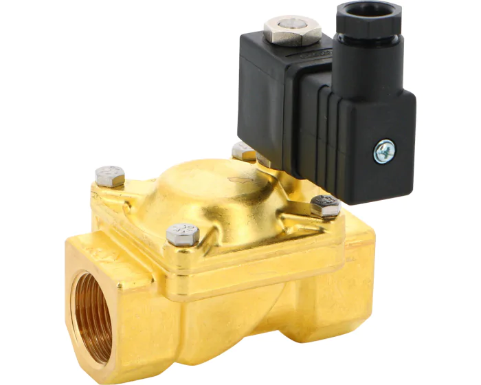 Brass Solenoid Valve ESM 117 W EPDM+ACS